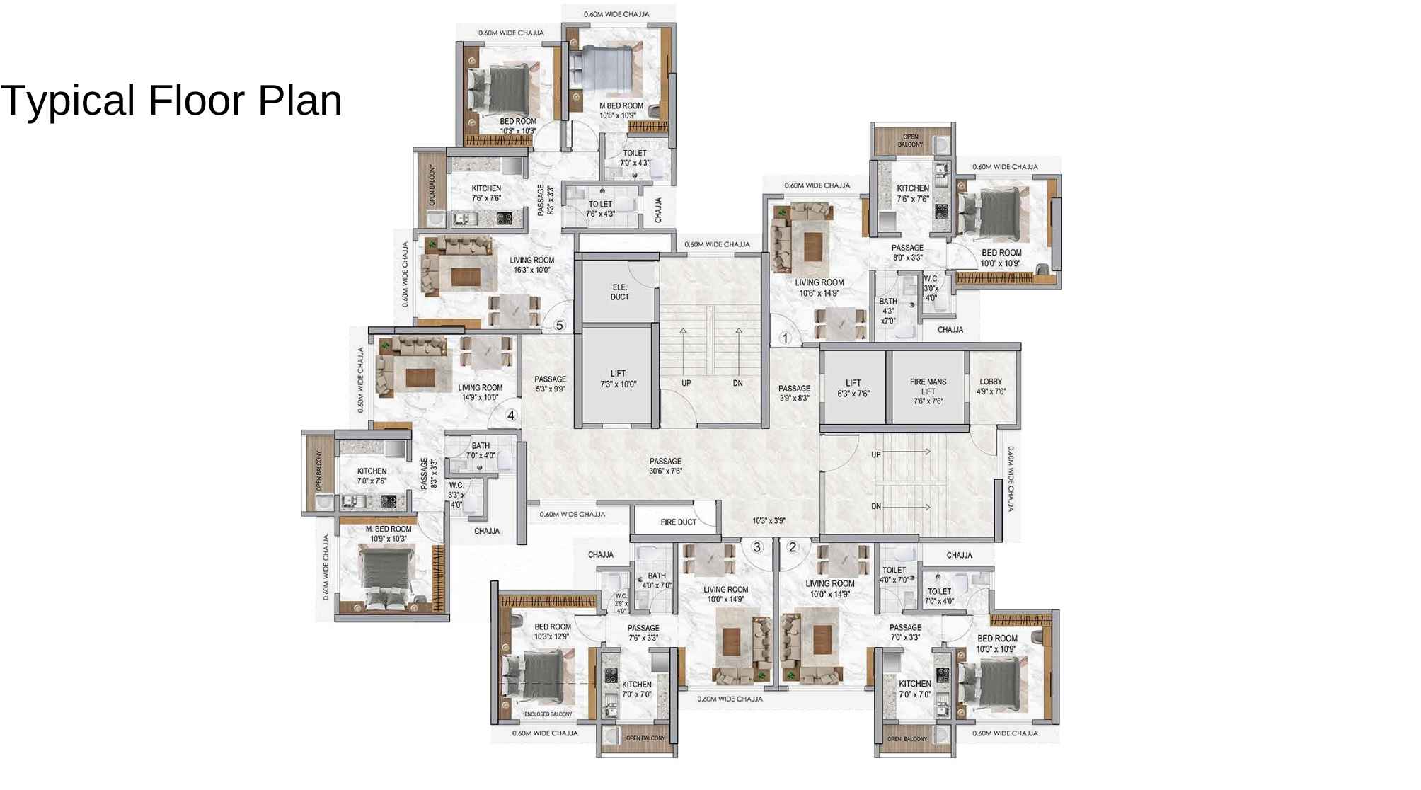 Gajra-Bhoomi-Castle-Wing-Highness-Typical-Floor-Plan